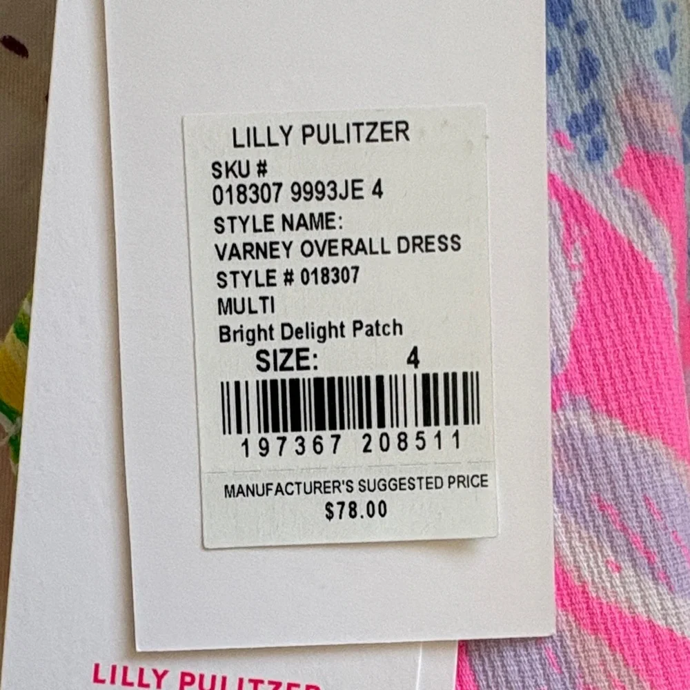 Lilly Pulitzer Varney Dress NWT - Picture 9 of 9
